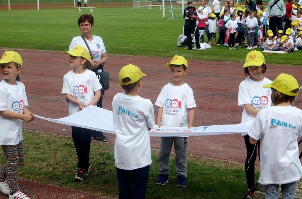 Preko 700 predškolaca na Olimpijskom festivalu dječjih vrtića Međimurja