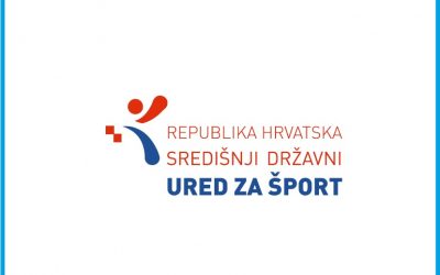 Središnji ured za šport raspisao dva nova natječaja za pravne osobe iz sustava sporta